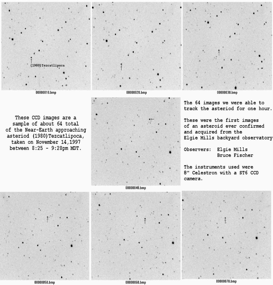 Elgie's images of asteroid Tazcatlipoca